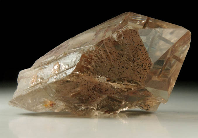 Quartz var. Smoky Quartz with Rutile inclusions from Novo Horizonte, Bahia, Brazil