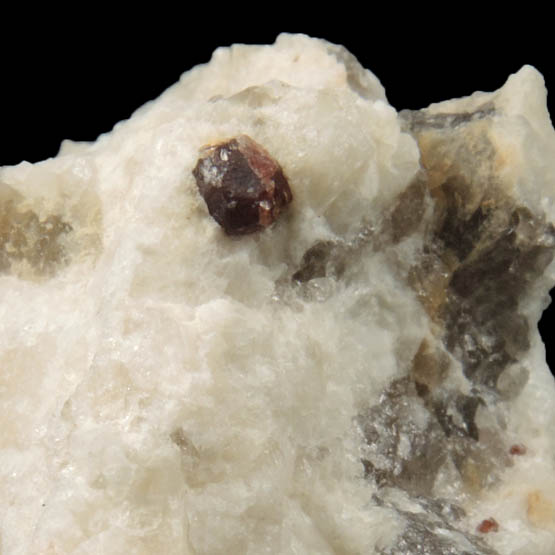 Almandine Garnet from Simpson Quarry, South Glastonbury, Hartford County, Connecticut