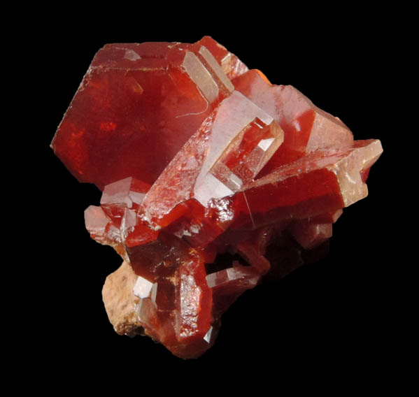 Vanadinite from Mibladen, Haute Moulouya Basin, Zeida-Aouli-Mibladen belt, Midelt Province, Morocco