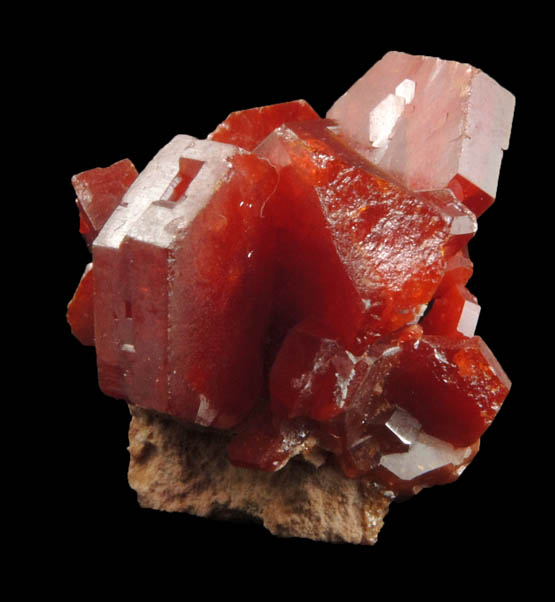 Vanadinite from Mibladen, Haute Moulouya Basin, Zeida-Aouli-Mibladen belt, Midelt Province, Morocco