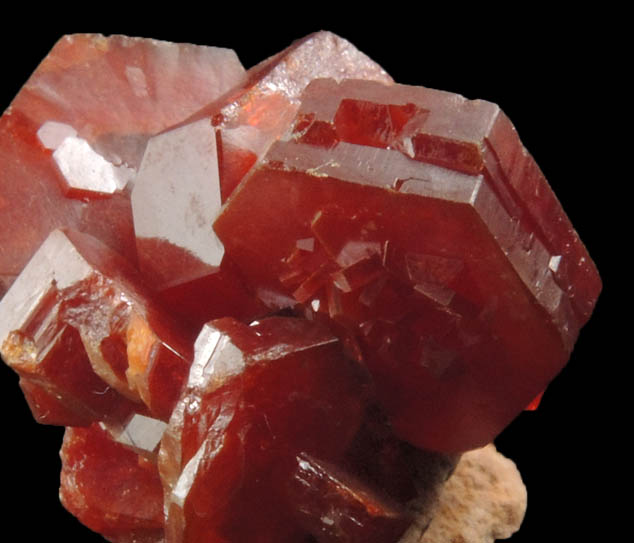 Vanadinite from Mibladen, Haute Moulouya Basin, Zeida-Aouli-Mibladen belt, Midelt Province, Morocco