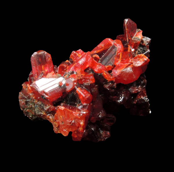 Realgar from Getchell Mine, Humboldt County, Nevada