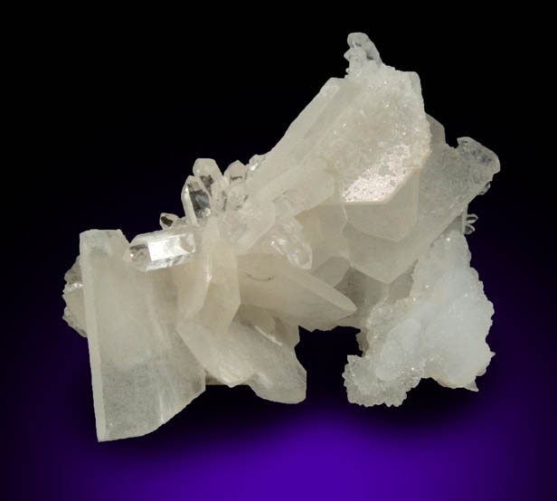 Barite and Quartz and Hyalite from Dugway, Tooele County, Nevada