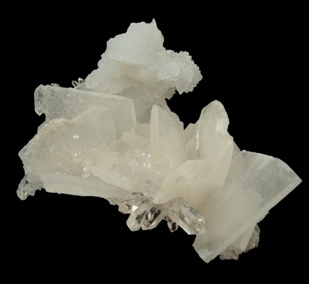 Barite and Quartz and Hyalite from Dugway, Tooele County, Nevada