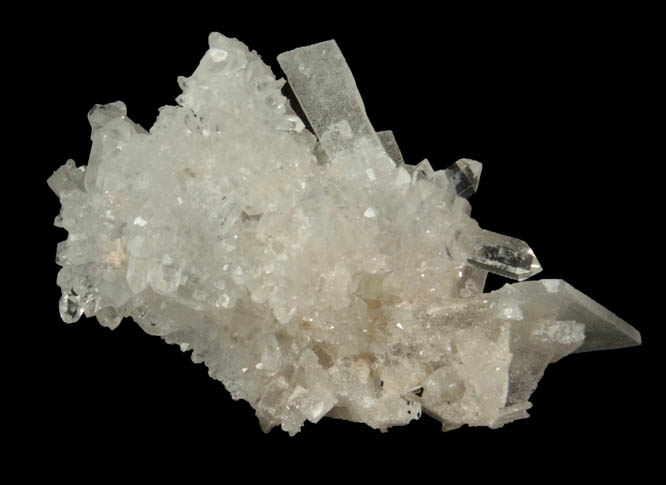 Barite and Quartz and Hyalite from Dugway, Tooele County, Nevada