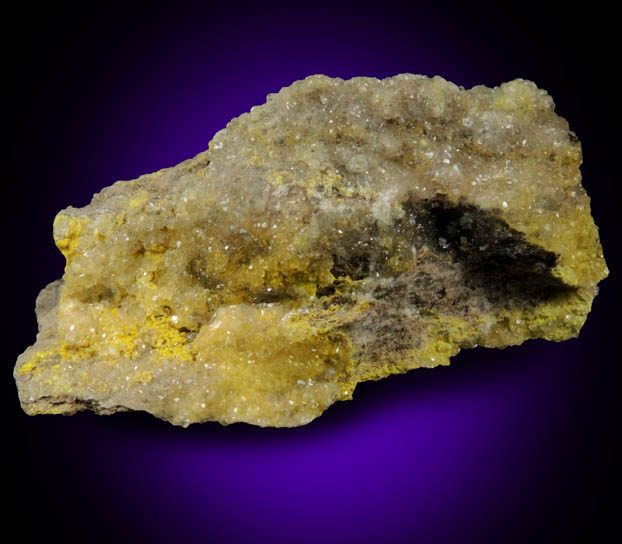 Tyuyamunite and Calcite from Grants Uranium District, New Mexico