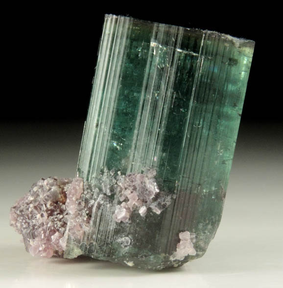 Elbaite Tourmaline with Lepidolite from Pederneira Mine, Sao Jose da Safira, Minas Gerais, Brazil