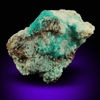 Dioptase on Calcite from Christmas Mine, Banner District, Gila County, Arizona