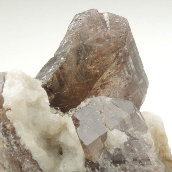 Axinite-(Fe) from Bourg d'Oisans, Isere, Dauphin Region, Rhone-Alpes, France (Type Locality for Axinite-(Fe))