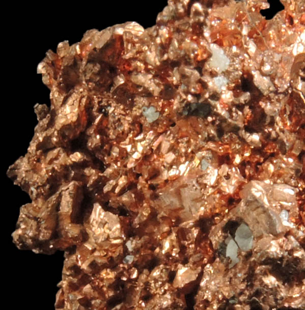 Copper (crystallized native copper) from Ajo, Pima County, Arizona