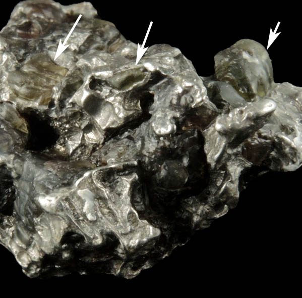Admire Pallasite MG Meteorite from Admire, Lyon County, Kansas