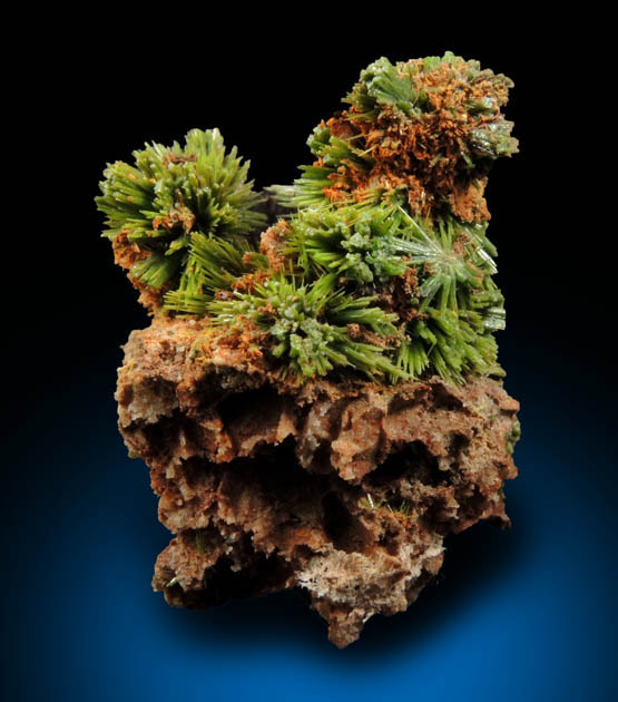 Pyromorphite from Saint-Salvy-de-la-Balme, Occitanie, France