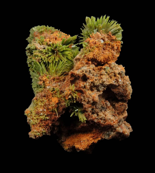 Pyromorphite from Saint-Salvy-de-la-Balme, Occitanie, France