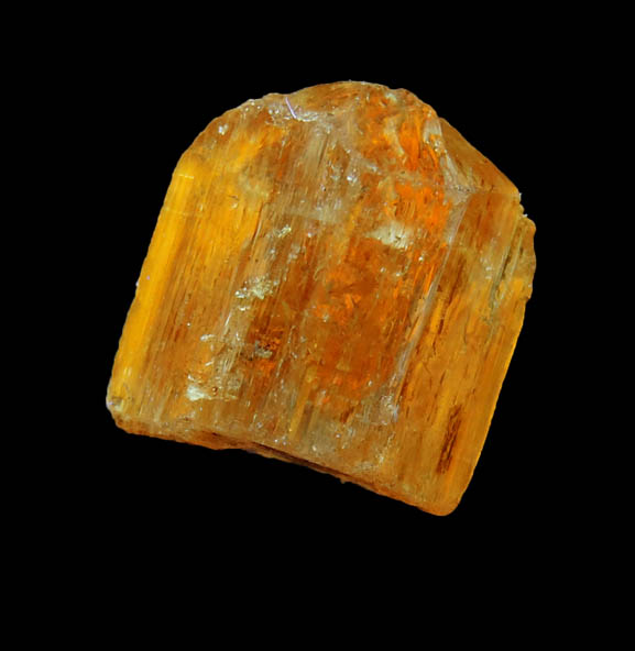 Topaz var. Imperial Topaz from Ouro Preto, Minas Gerais, Brazil