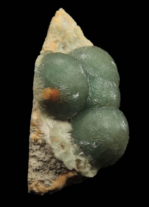 Wavellite from Mauldin Mountain, Montgomery County, Arkansas