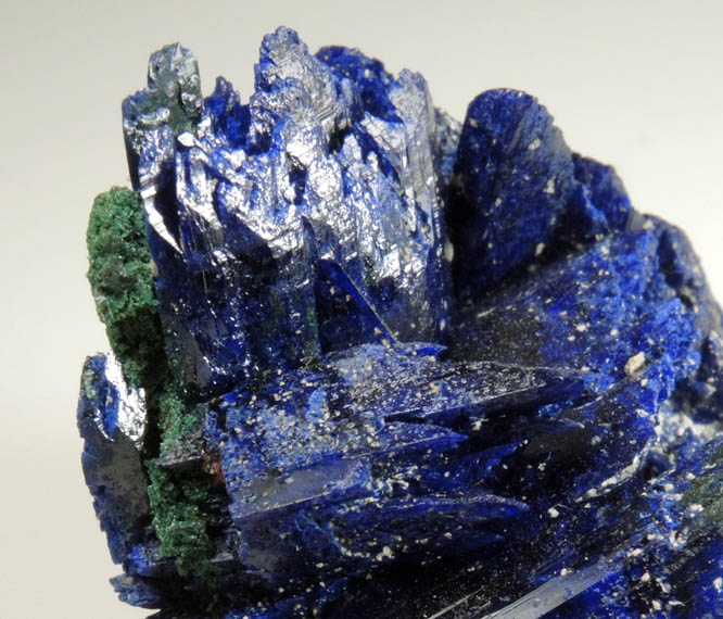 Azurite and Malachite from Tsumeb Mine, Otavi-Bergland District, Oshikoto, Namibia