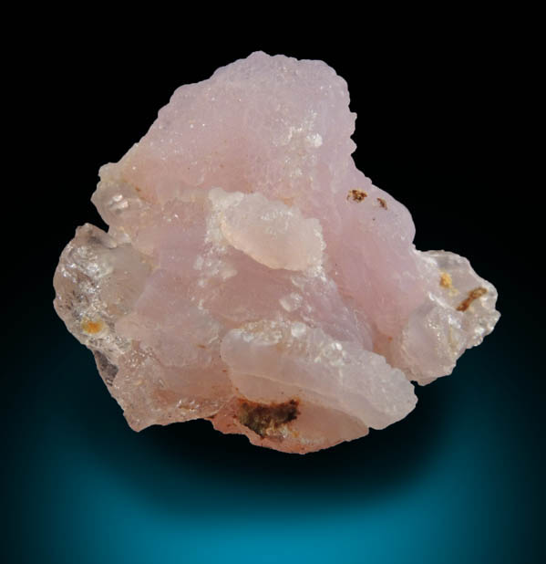 Quartz var. Rose Quartz Crystals from Rose Quartz Locality, Plumbago Mountain, Newry, Oxford County, Maine