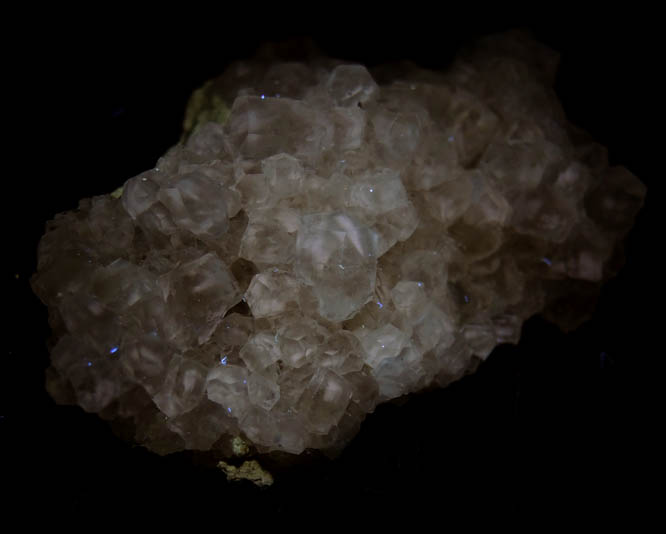 Calcite from road construction, Route 360 at Bee Cave Road, Austin, Travis County, Texas