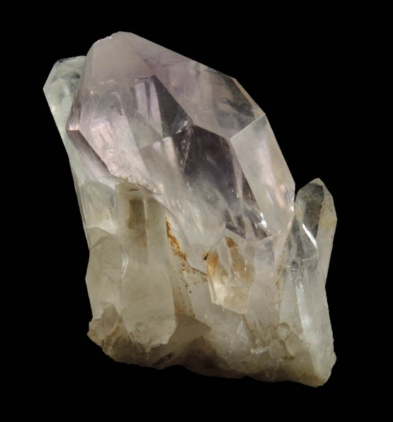 Quartz var. Amethyst from Pelham, Hampshire County, Massachusetts