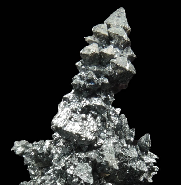 Acanthite from Mine d'Imider, 6.2 km ESE of Imiter, Tinghir Province, Dra-Tafilalet, Morocco