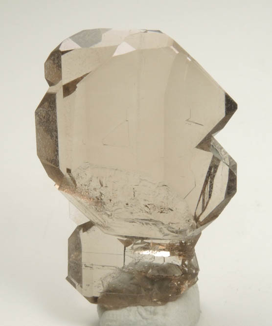 Quartz var. Smoky Quartz (Gwindel formation) from Grimsel Pass, Haslital, Bern, Switzerland