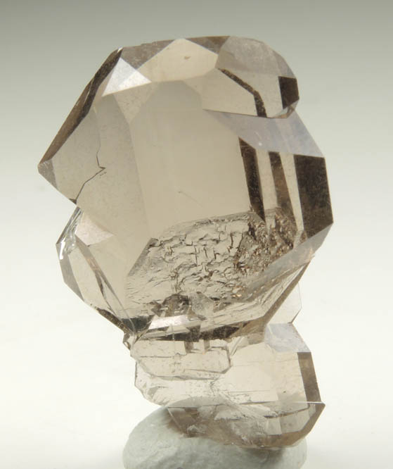 Quartz var. Smoky Quartz (Gwindel formation) from Grimsel Pass, Haslital, Bern, Switzerland