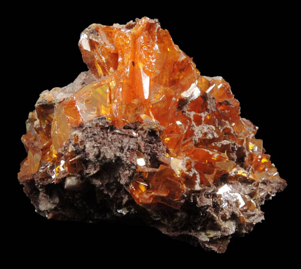 Wulfenite from Mammoth Mine, Tiger District, Pinal County, Arizona