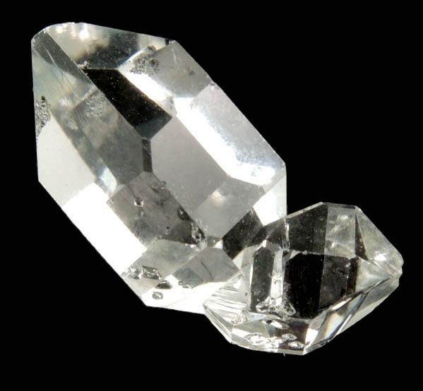 Quartz var. Herkimer Diamonds from Ace of Diamonds Mine, Middleville, Herkimer County, New York