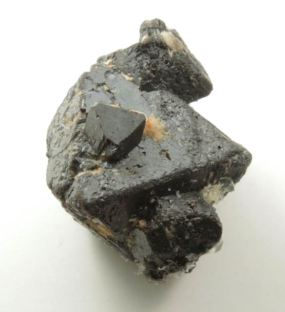 Perovskite on Magnetite from Perovskite Hill, Magnet Cove, Hot Spring County, Arkansas