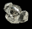 Quartz var. Herkimer Diamonds from Ace of Diamonds Mine, Middleville, Herkimer County, New York