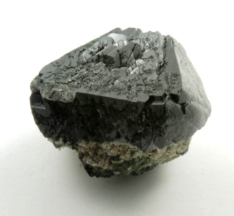 Libethenite from Rokana Mine, Kitwe District, Copperbelt Province, Zambia