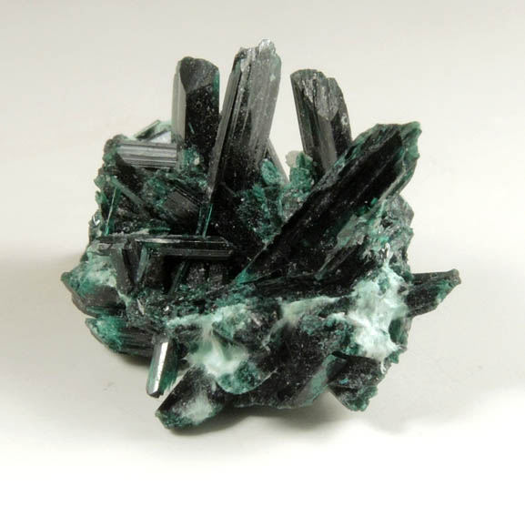 Brochantite from Milpillas Mine, Cuitaca, Sonora, Mexico