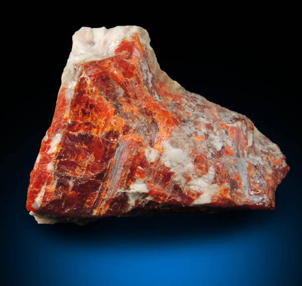 Zincite from Sterling Mine, Ogdensburg, Sterling Hill, Sussex County, New Jersey (Type Locality for Zincite)