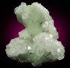 Apophyllite on Prehnite from Millington Quarry, Bernards Township, Somerset County, New Jersey