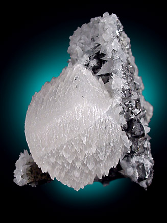 Calcite with Sphalerite from Naica District, Saucillo, Chihuahua, Mexico