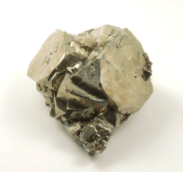 Pyrite with minor Calcite from Millington Quarry, Bernards Township, Somerset County, New Jersey