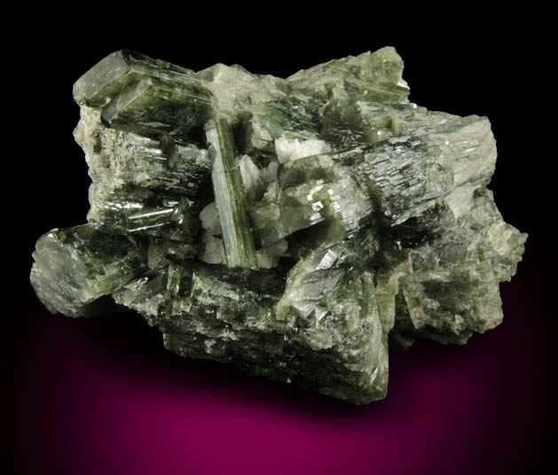 Epidote from Belvidere Mountain Quarries, Lowell (commonly called Eden Mills), Orleans County, Vermont
