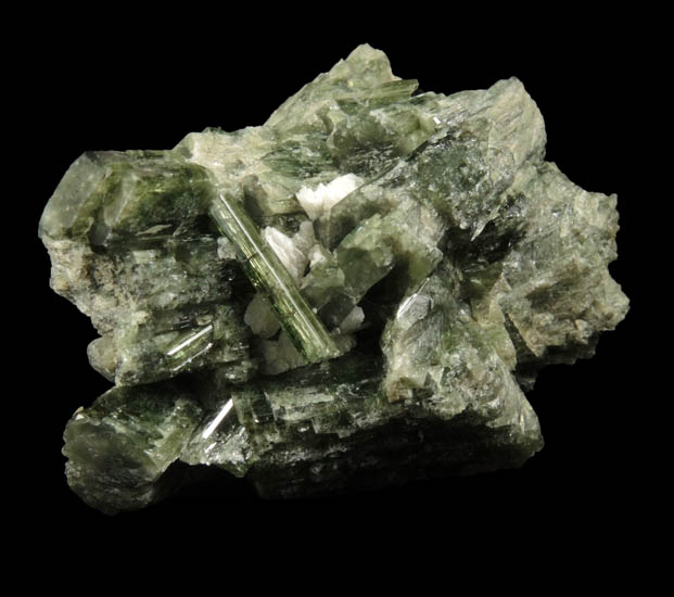 Epidote from Belvidere Mountain Quarries, Lowell (commonly called Eden Mills), Orleans County, Vermont