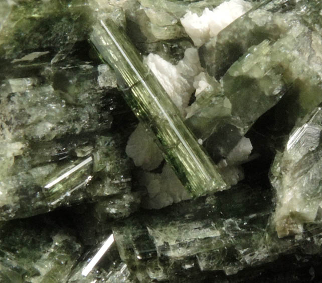 Epidote from Belvidere Mountain Quarries, Lowell (commonly called Eden Mills), Orleans County, Vermont