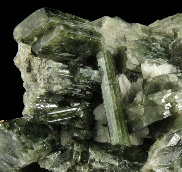 Epidote from Belvidere Mountain Quarries, Lowell (commonly called Eden Mills), Orleans County, Vermont