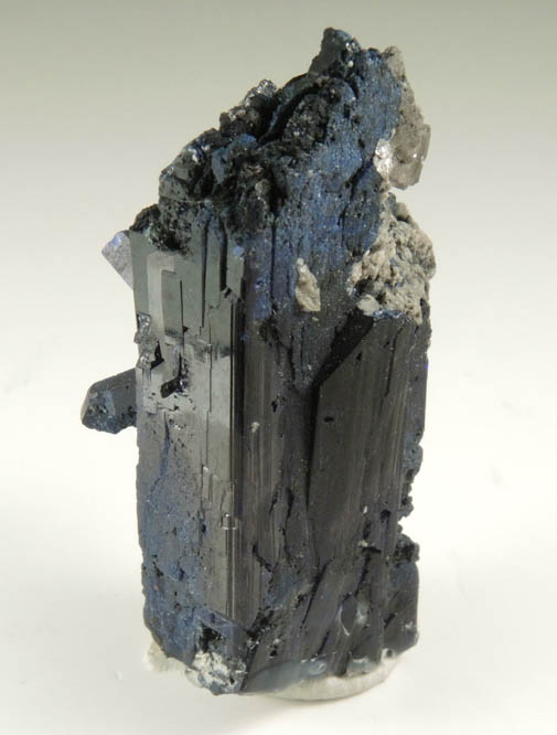 Azurite from Touissit Mine, 21 km SSE of Oujda, Jerada Province, Oriental, Morocco