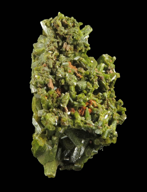 Pyromorphite from Phoenixville, Chester County, Pennsylvania