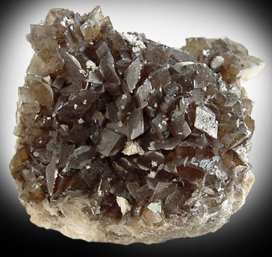 Calcite with Chalcopyrite from Fogle Quarry, Ottawa, Franklin County, Kansas
