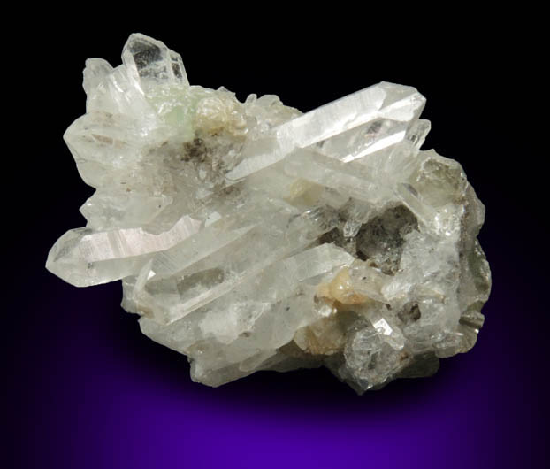 Quartz var. Solution Quartz with Cookeite from Stand-on-Your-Head Mine, Saline County, Arkansas