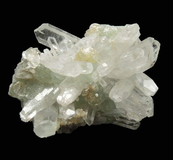 Quartz var. Solution Quartz with Cookeite from Stand-on-Your-Head Mine, Saline County, Arkansas