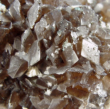 Calcite with Chalcopyrite from Fogle Quarry, Ottawa, Franklin County, Kansas