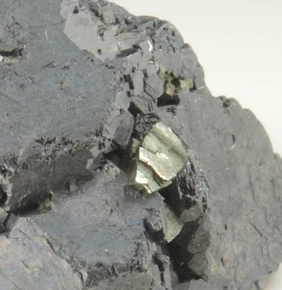 Galena with minor Chalcopyrite from Tri-State Lead-Zinc Mining District, near Joplin, Jasper County, Missouri