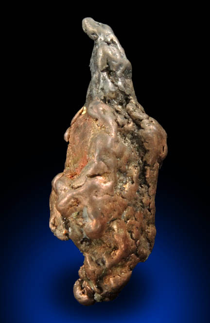 Silver and Copper var. half-breed from Keweenaw Peninsula Copper District, Michigan