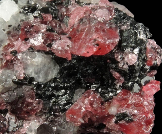 Eudialyte, Kataphorite, Nepheline from Kipawa Complex, Villedieu Twp., Qubec, Canada