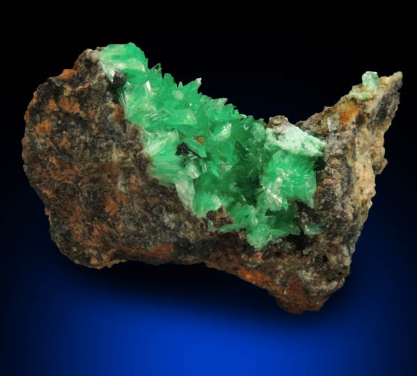 Annabergite from Lavrion (Laurium) Mining District, Attica Peninsula, Greece